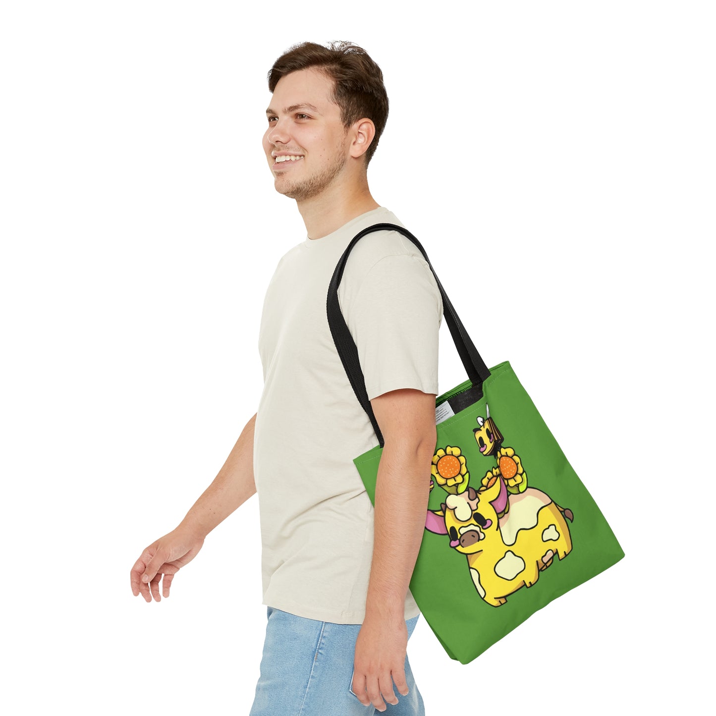 Captain AFAB - Moo Bloom Tote Bag