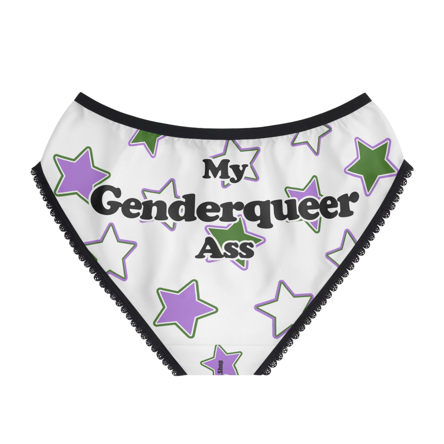 My Genderqueer Ass Bikini Style Briefs - by Differently Normal