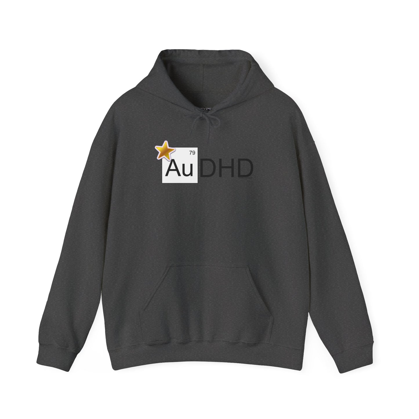 AuDHD Gold Star Heavy Blend™ Hoodie - Differently Normal