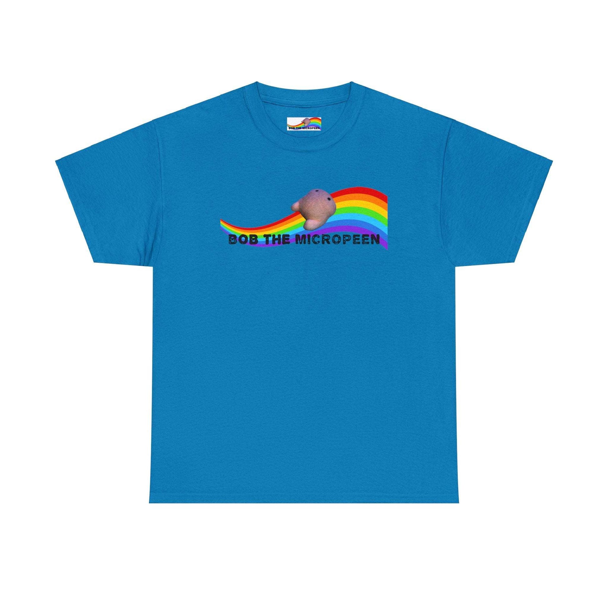 Bob the Micropeen - Rainbow Little Guy Plus Size Unisex T-Shirt