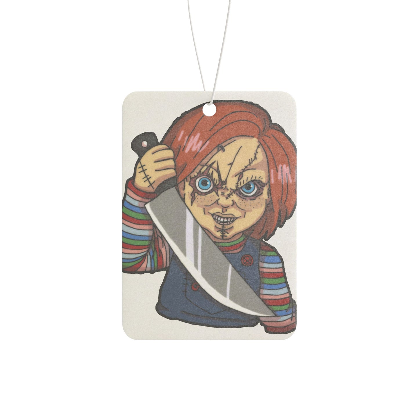 Captain AFAB - Chucky Fan Art Car Air Freshener