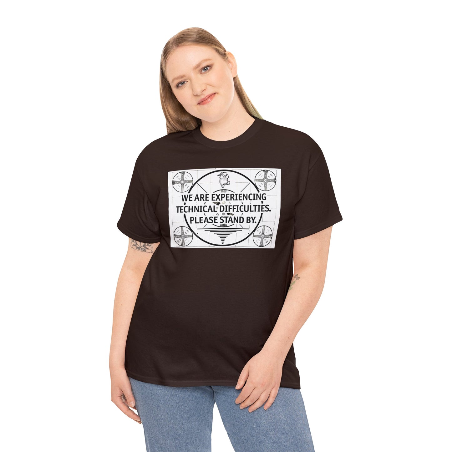 Bob the Micropeen - We Are Experiencing Technical Difficulties Unisex Plus Size T-Shirt - Wallace Print Solutions