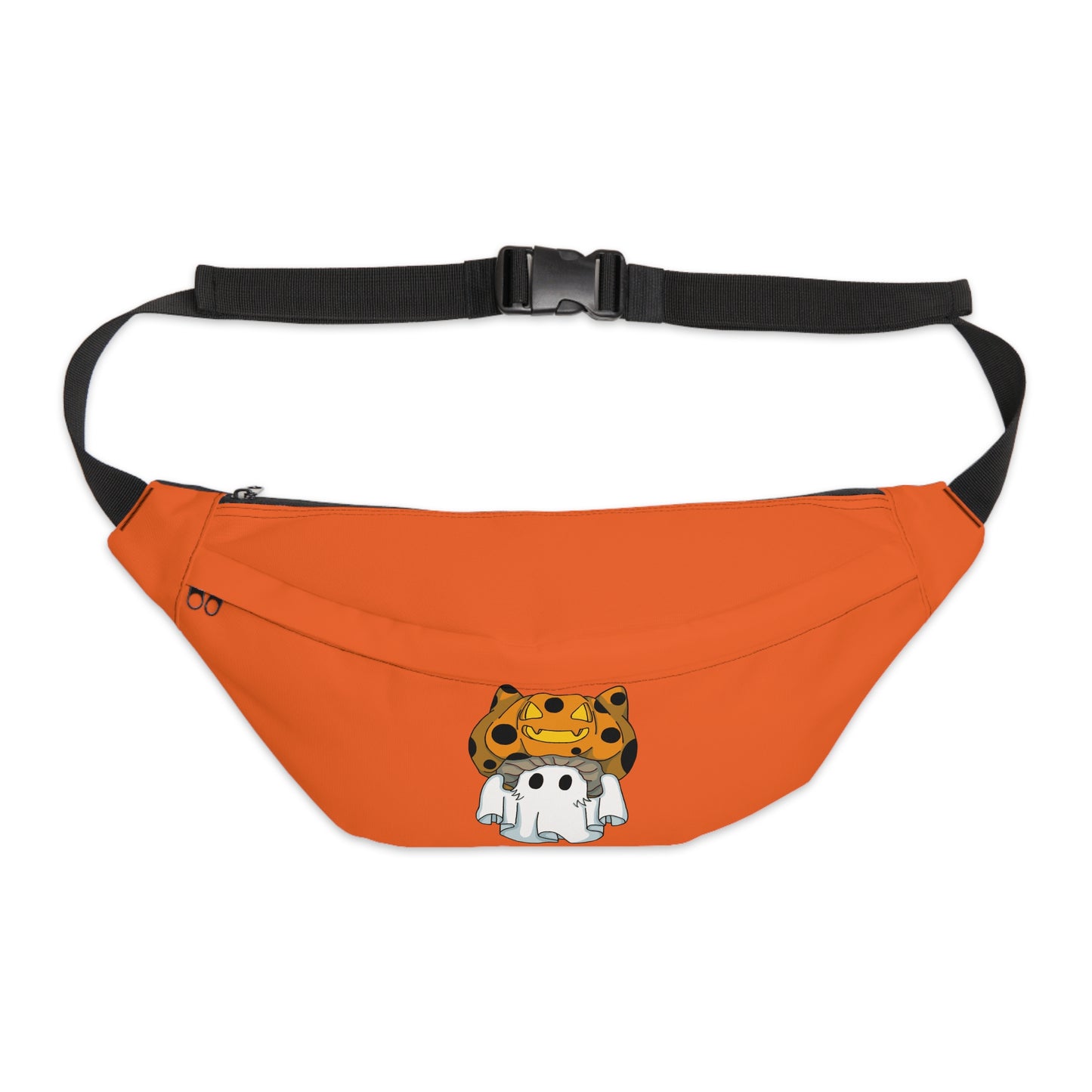 Captain AFAB - Kitty Jack-O-Lantern Ghost Oversized Fanny Pack