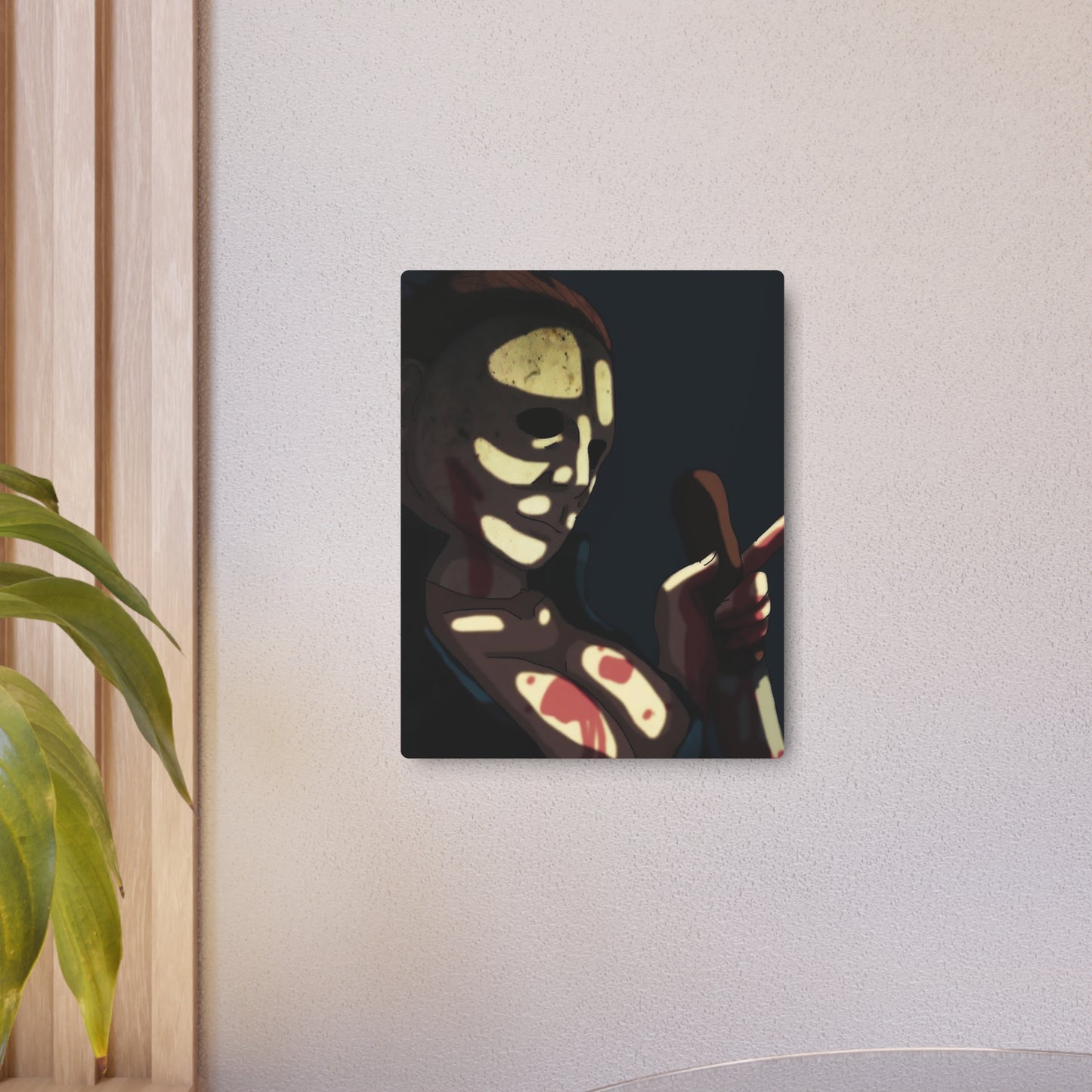 Captain AFAB - Michael Myers Fan Art Metal Art Sign