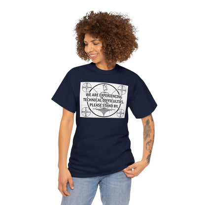 Bob the Micropeen - We Are Experiencing Technical Difficulties Unisex Plus Size T-Shirt - Wallace Print Solutions