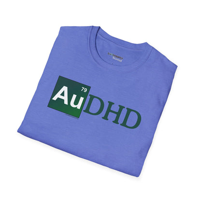 AuDHD Gold - Breaking Bad Parody Unisex T-Shirt - Differently Normal