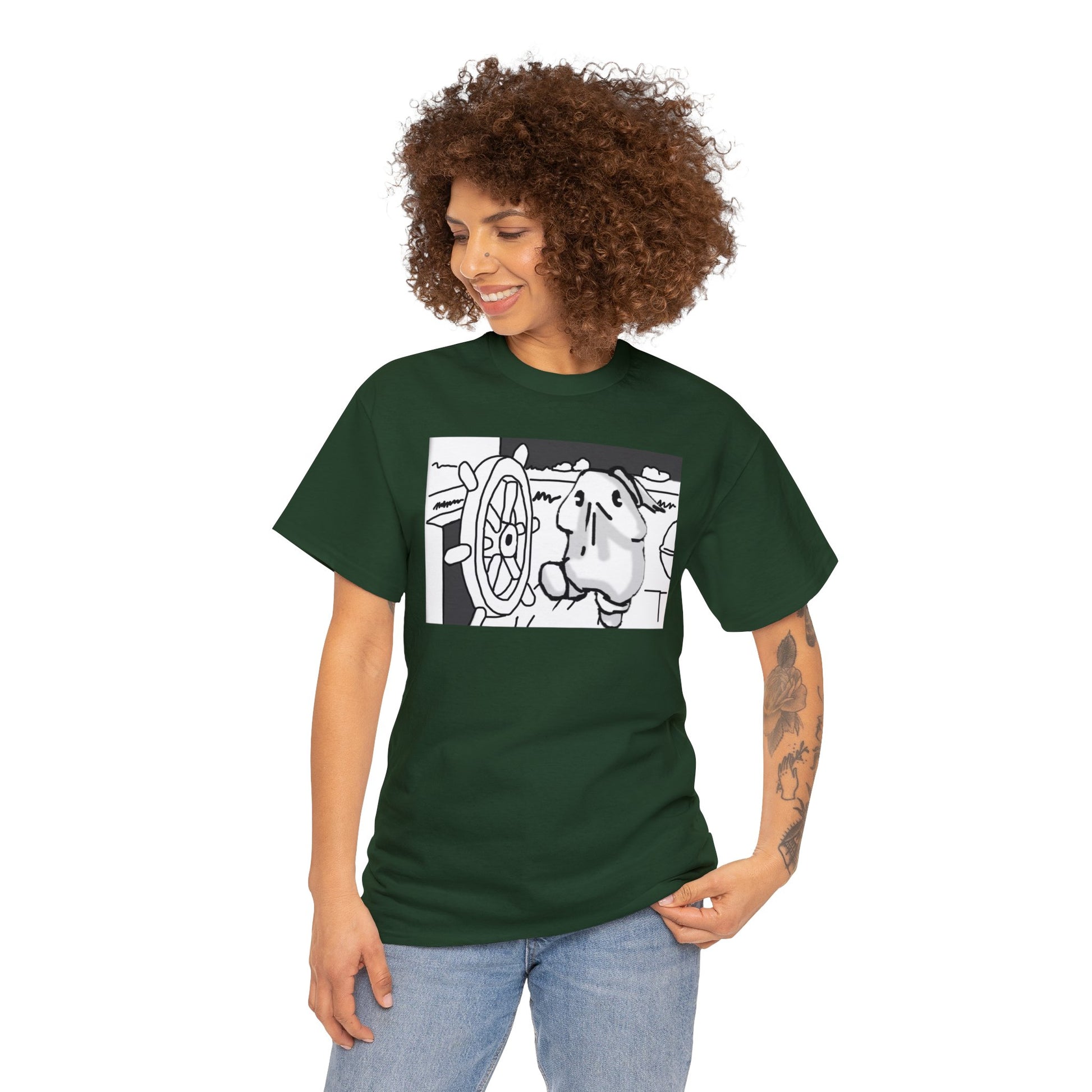 Bob the Micropeen - Willie the Steam Captain Unisex Plus Size T-Shirt - Wallace Print Solutions