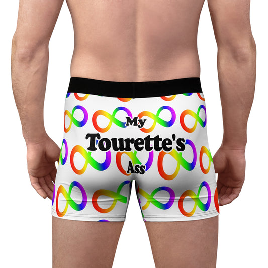 My Tourettes Ass Boxer Style Briefs - by Differently Normal