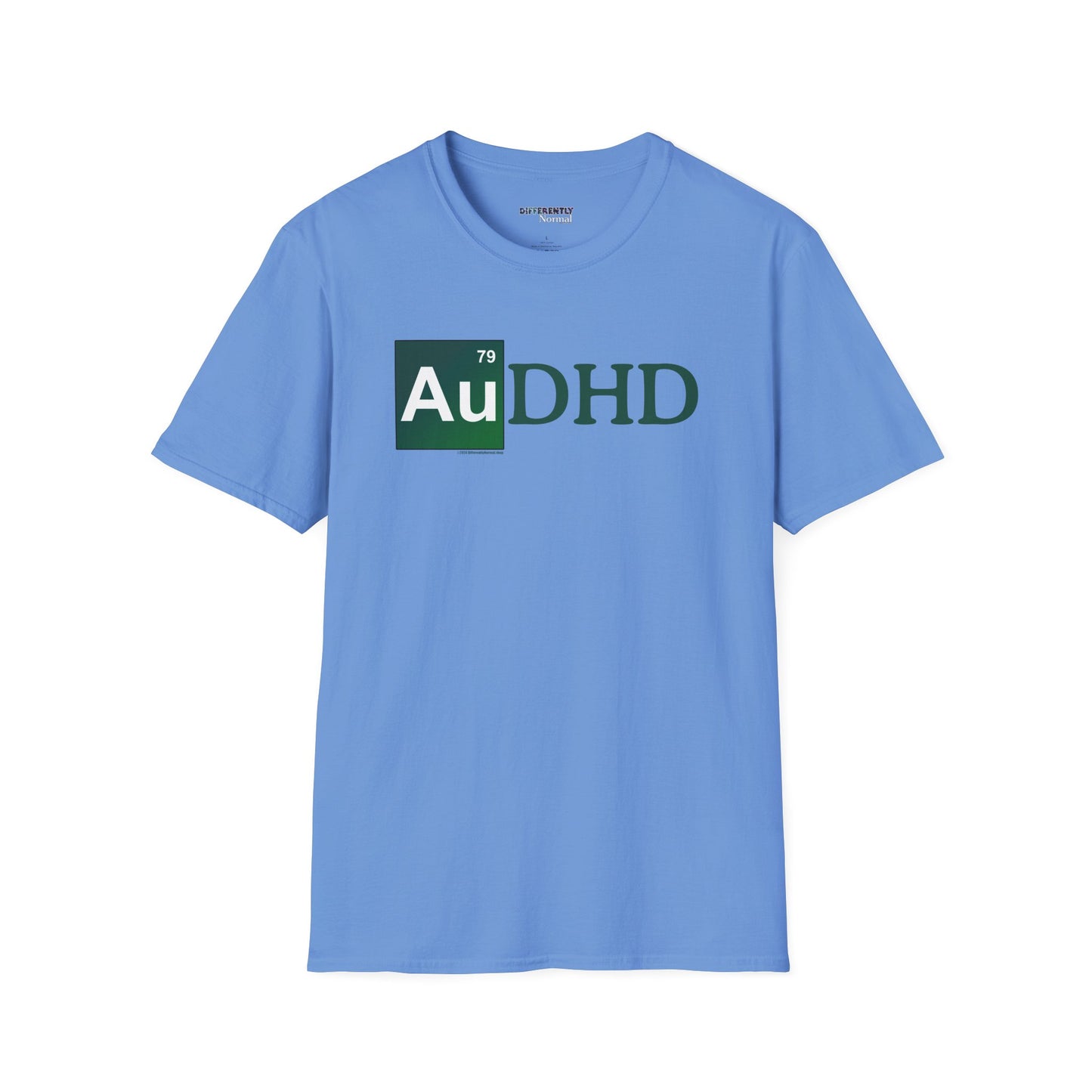 AuDHD Gold - Breaking Bad Parody Unisex T-Shirt - Differently Normal