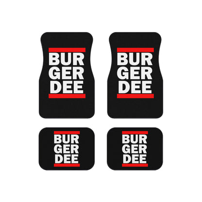 BurGer Dee Car Mats (Set of 4) - Wallace Print Solutions