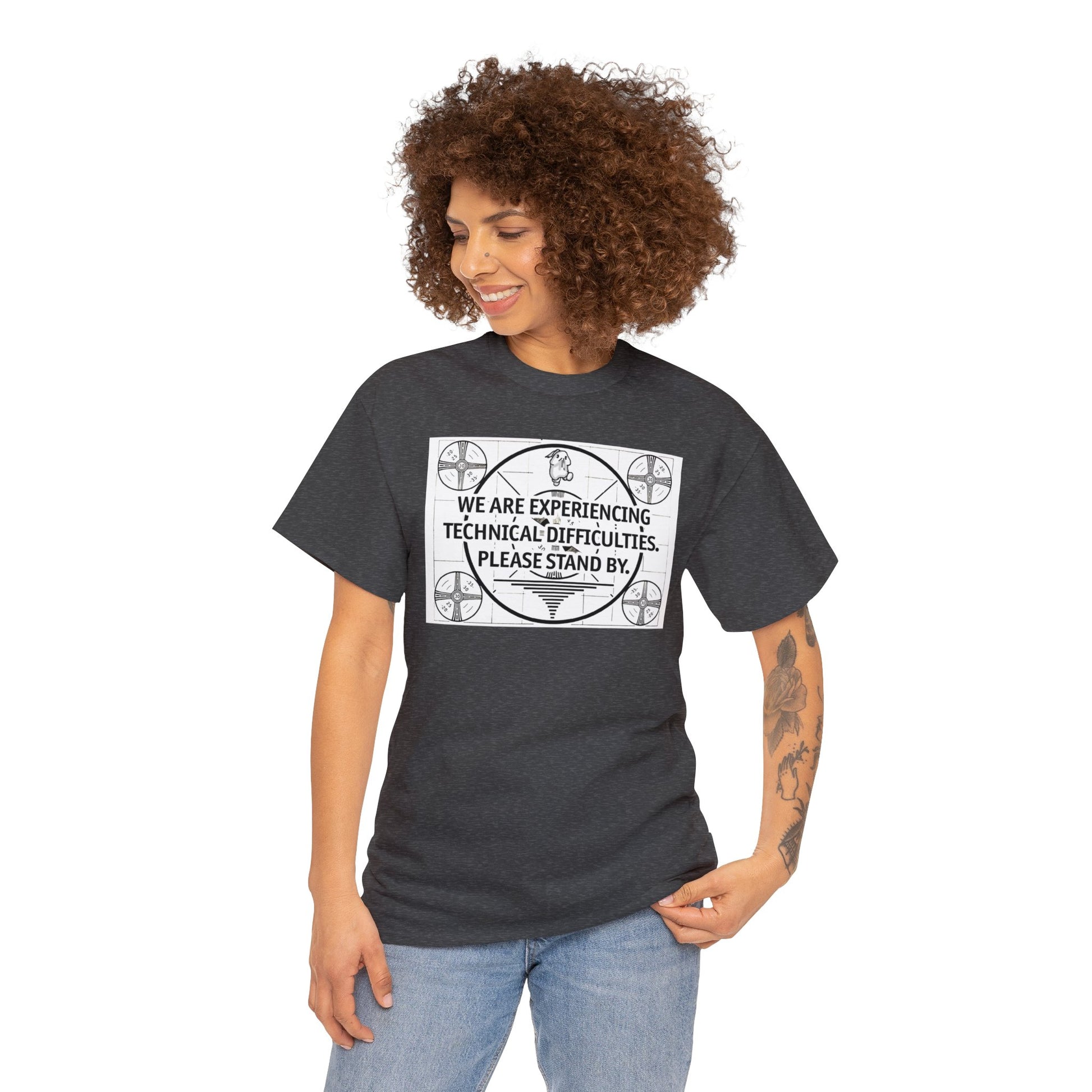 Bob the Micropeen - We Are Experiencing Technical Difficulties Unisex Plus Size T-Shirt - Wallace Print Solutions