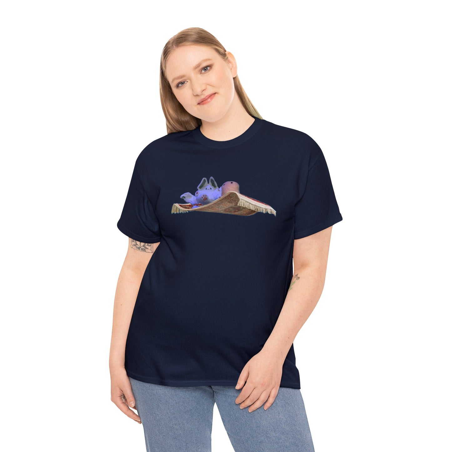 Bob the Micropeen - Magic Carpet Unisex Plus Size T-Shirt - Wallace Print Solutions