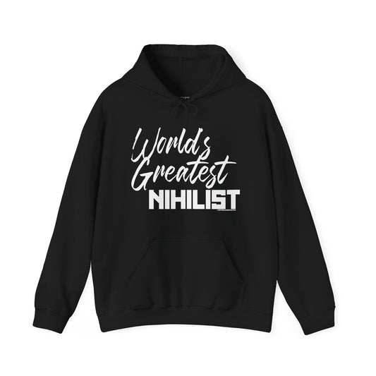 World's Greatest Nihilist Unisex Heavy Blend™ Hoodie - Differently Normal