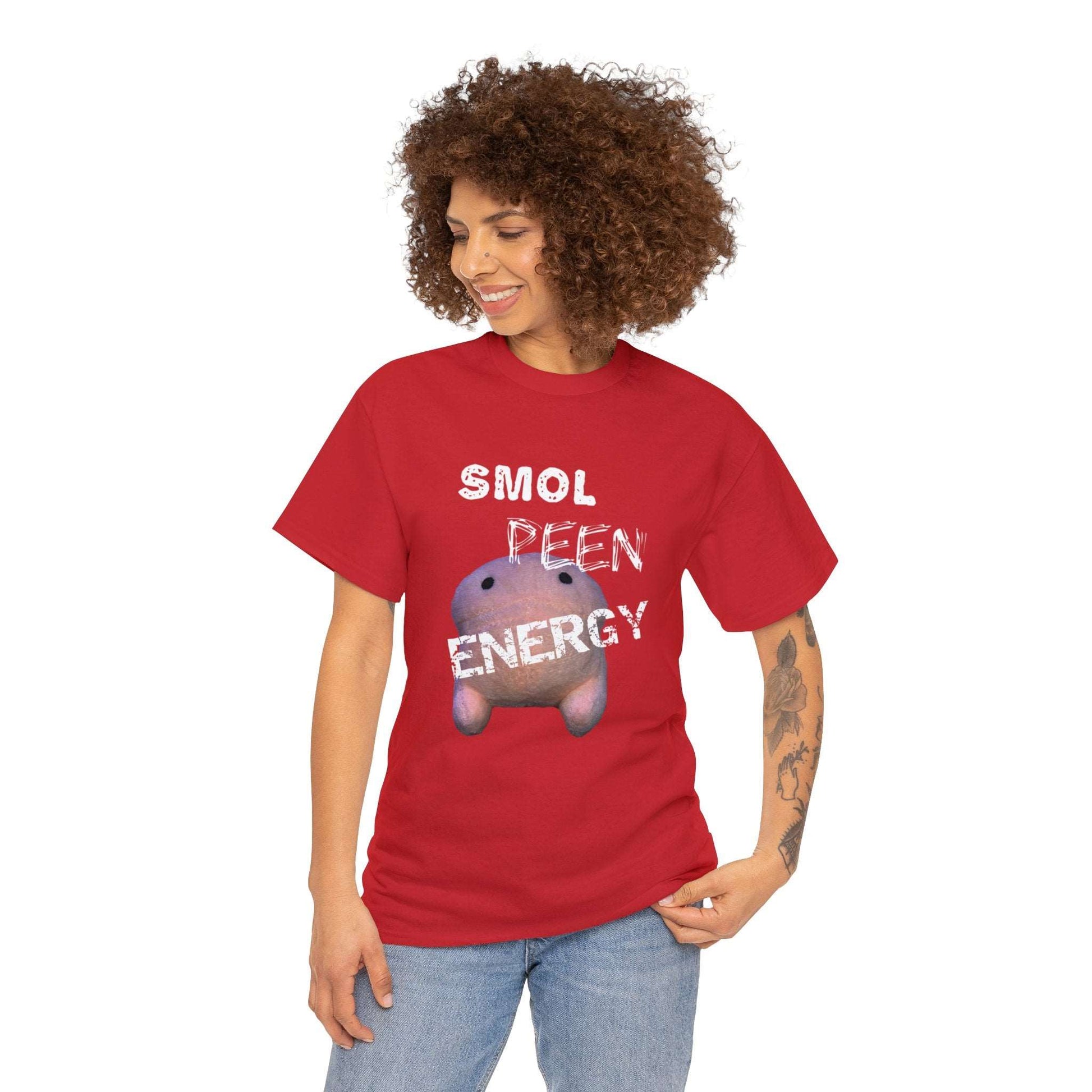 Bob the Micropeen - Smol Peen Energy Plus Size Unisex T-Shirt