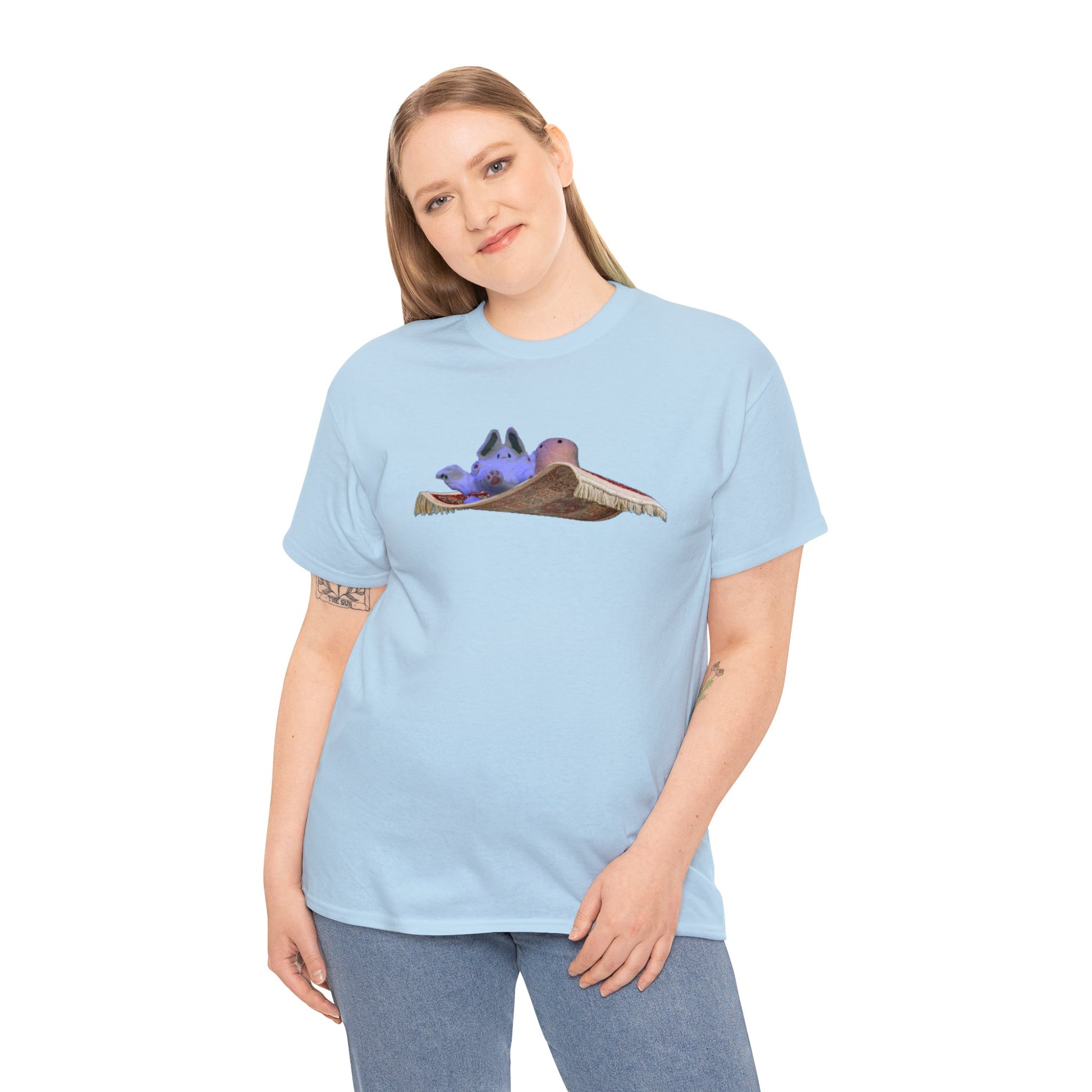 Bob the Micropeen - Magic Carpet Unisex Plus Size T-Shirt - Wallace Print Solutions