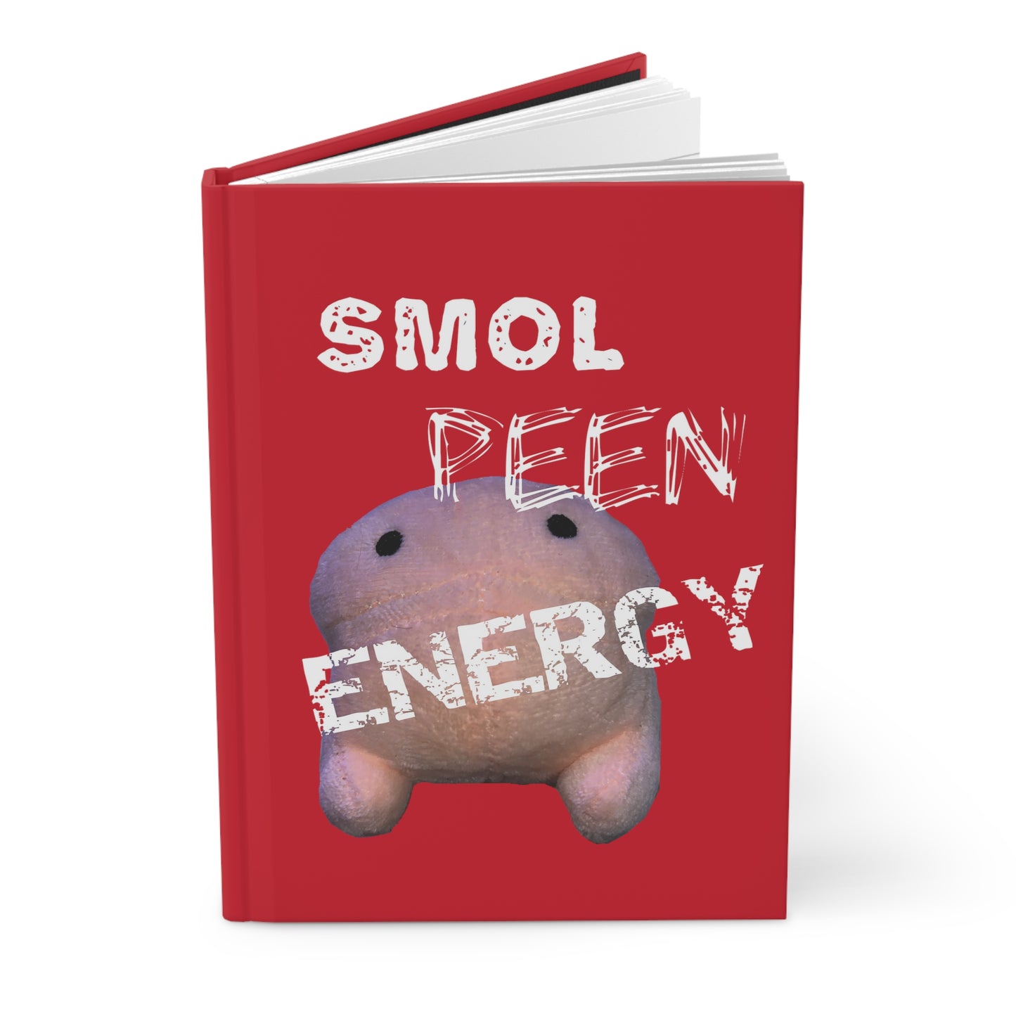 Bob the Micropeen - Smol Peen Energy Hardcover Journal Matte - Wallace Print Solutions