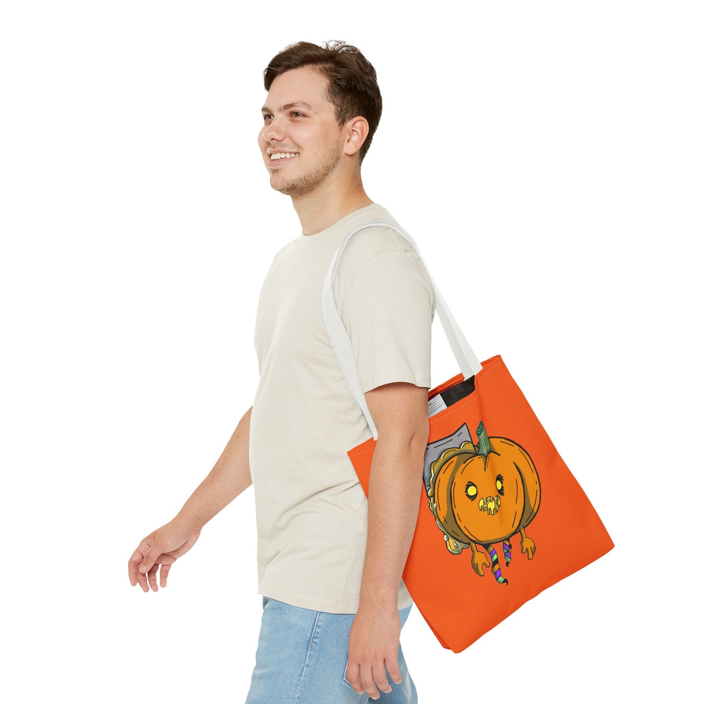 Ghost Snacks - Pumpkin Tote Bag