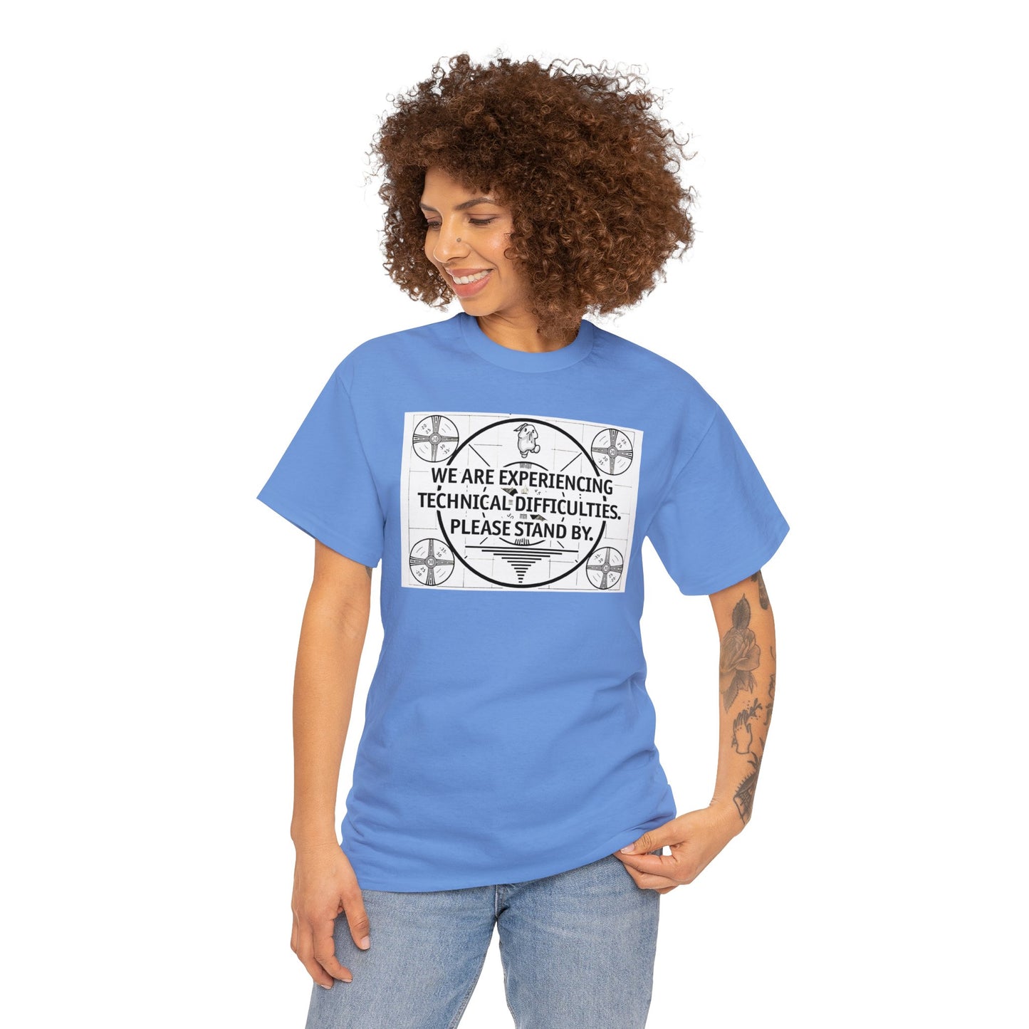 Bob the Micropeen - We Are Experiencing Technical Difficulties Unisex Plus Size T-Shirt - Wallace Print Solutions