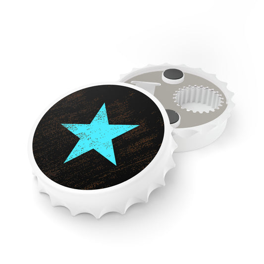 Blue Star Style Bottle Opener - Differently Normal