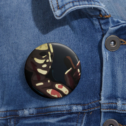 Captain AFAB - Michael Myers Fan Art Pin Button