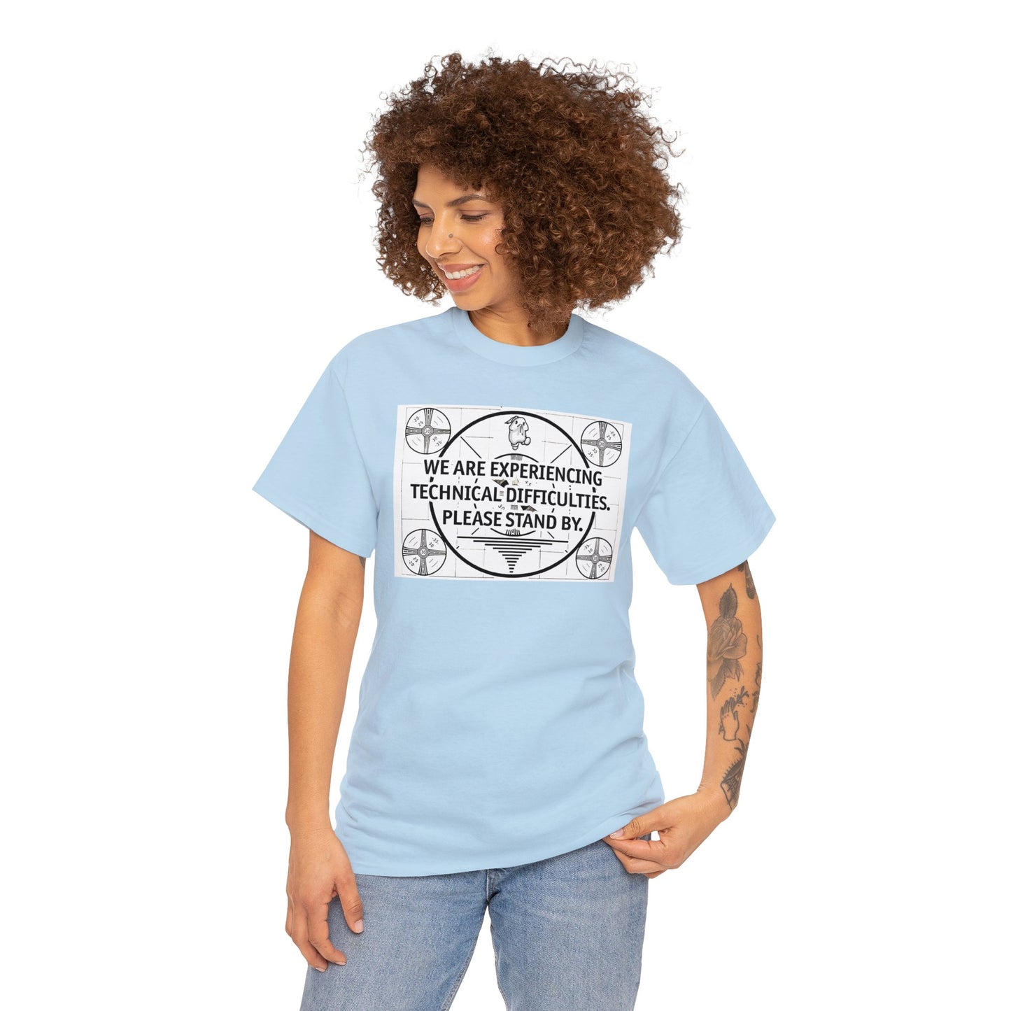 Bob the Micropeen - We Are Experiencing Technical Difficulties Unisex Plus Size T-Shirt - Wallace Print Solutions