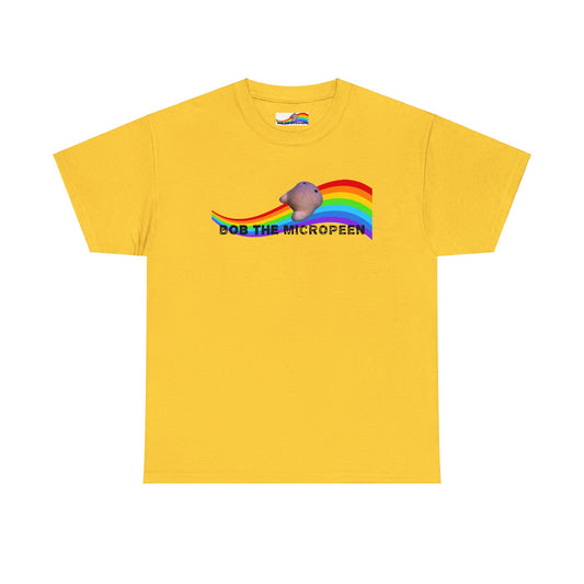 Bob the Micropeen - Rainbow Little Guy Plus Size Unisex T-Shirt - Wallace Print Solutions