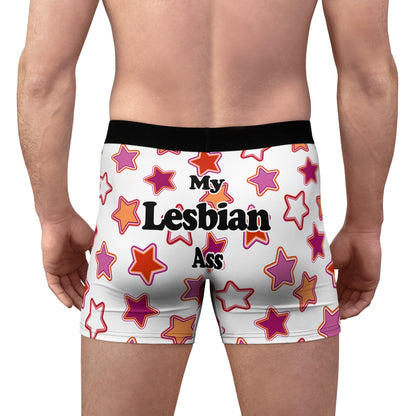 My Lesbian Ass Boxer Style Briefs - by Differently Normal