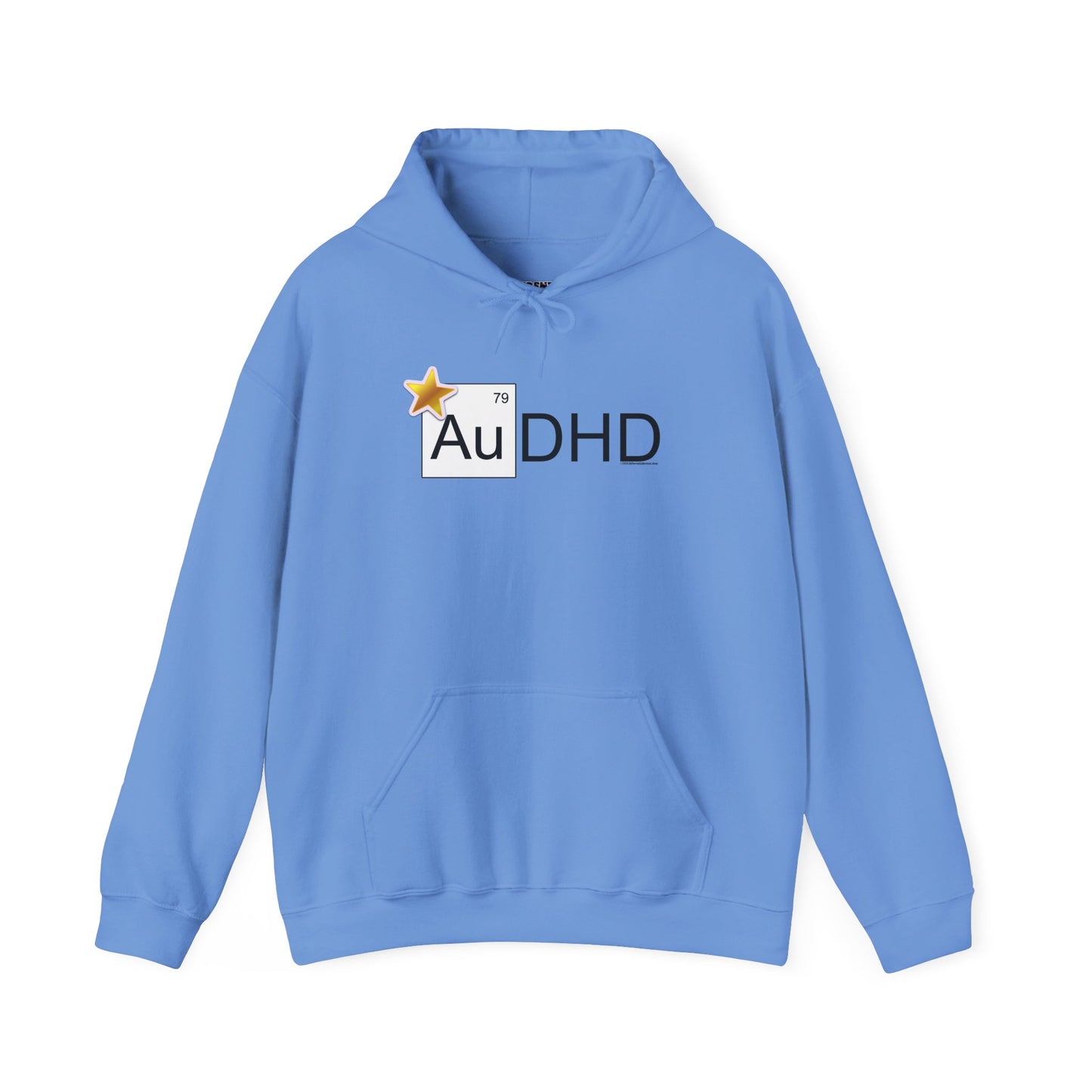 AuDHD Gold Star Heavy Blend™ Hoodie - Differently Normal