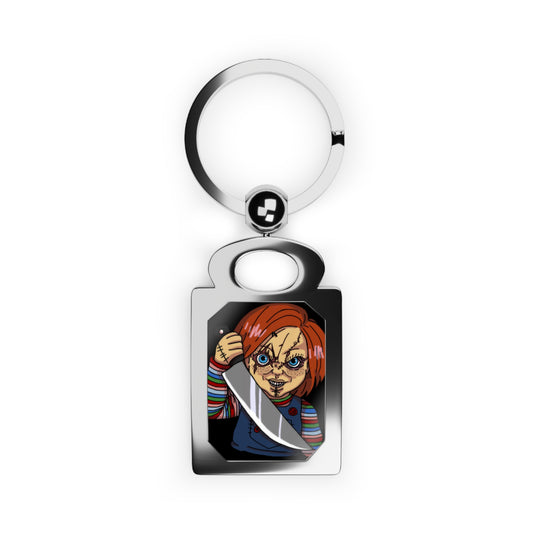 Captain AFAB - Chucky Fan Art Rectangle Photo Keyring