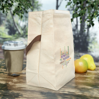 Canvas Lunch Bag With Strap - Fundraiser Options