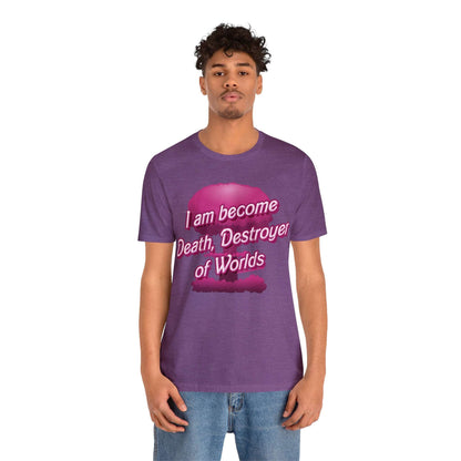 Barbenheimer Pink Iconic Doll Nuke Explosion Tee - Differently Normal