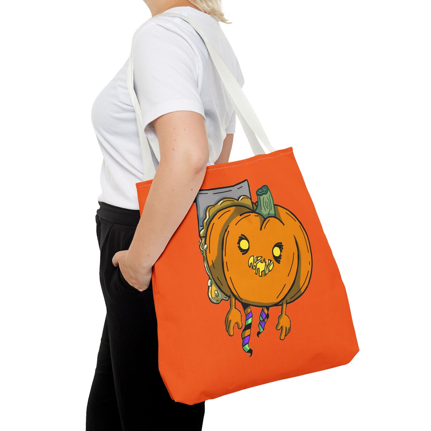 Ghost Snacks - Pumpkin Tote Bag