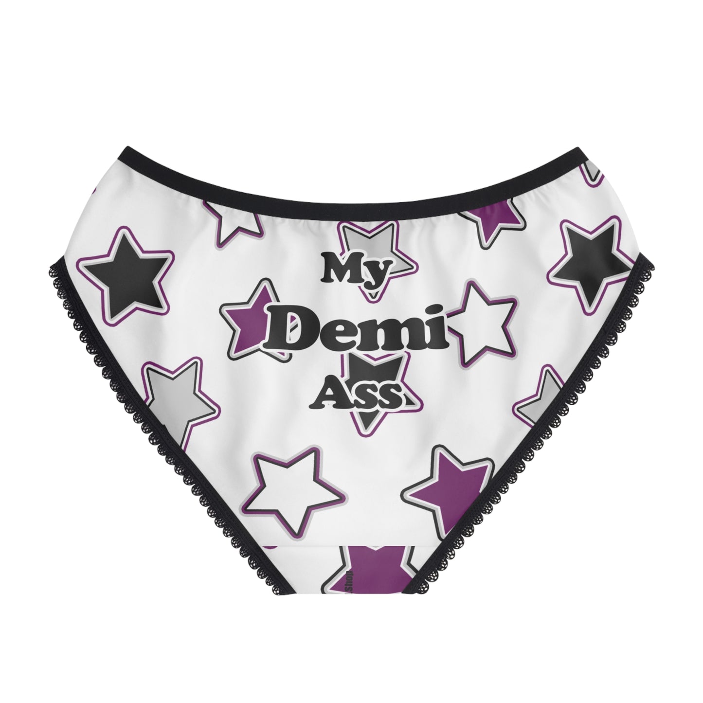 My Demi (sexual) Ass Bikini Style Briefs - by Differently Normal