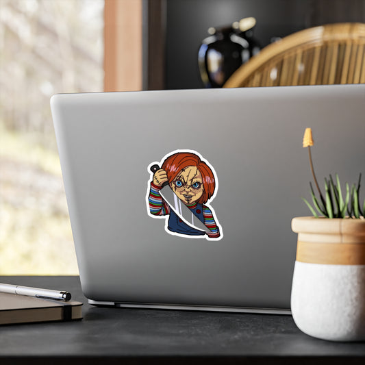 Captain AFAB - Chucky Fan Art Kiss-Cut Vinyl Decal