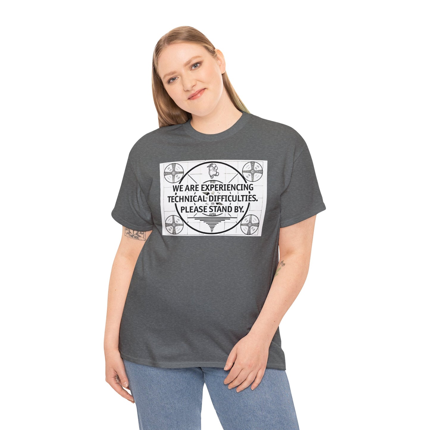 Bob the Micropeen - We Are Experiencing Technical Difficulties Unisex Plus Size T-Shirt - Wallace Print Solutions