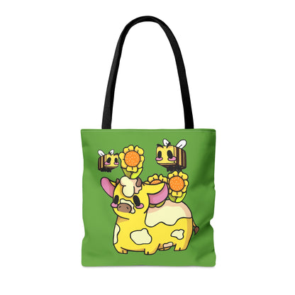 Captain AFAB - Moo Bloom Tote Bag