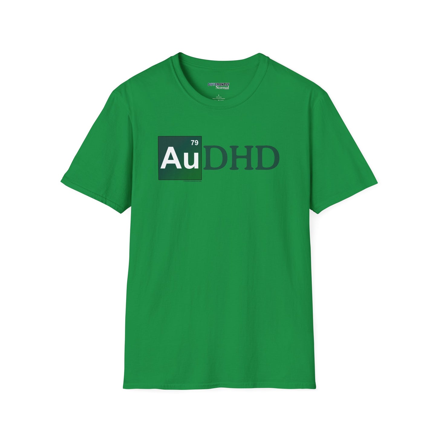 AuDHD Gold - Breaking Bad Parody Unisex T-Shirt - Differently Normal