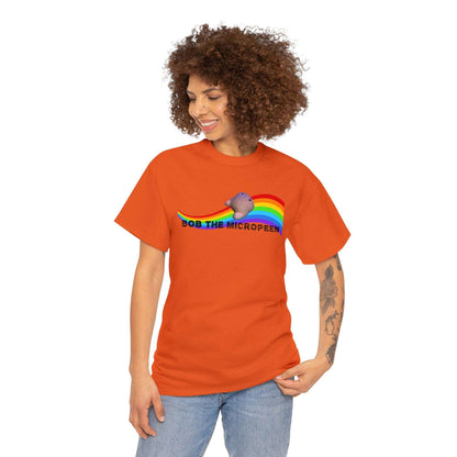 Bob the Micropeen - Rainbow Little Guy Plus Size Unisex T-Shirt