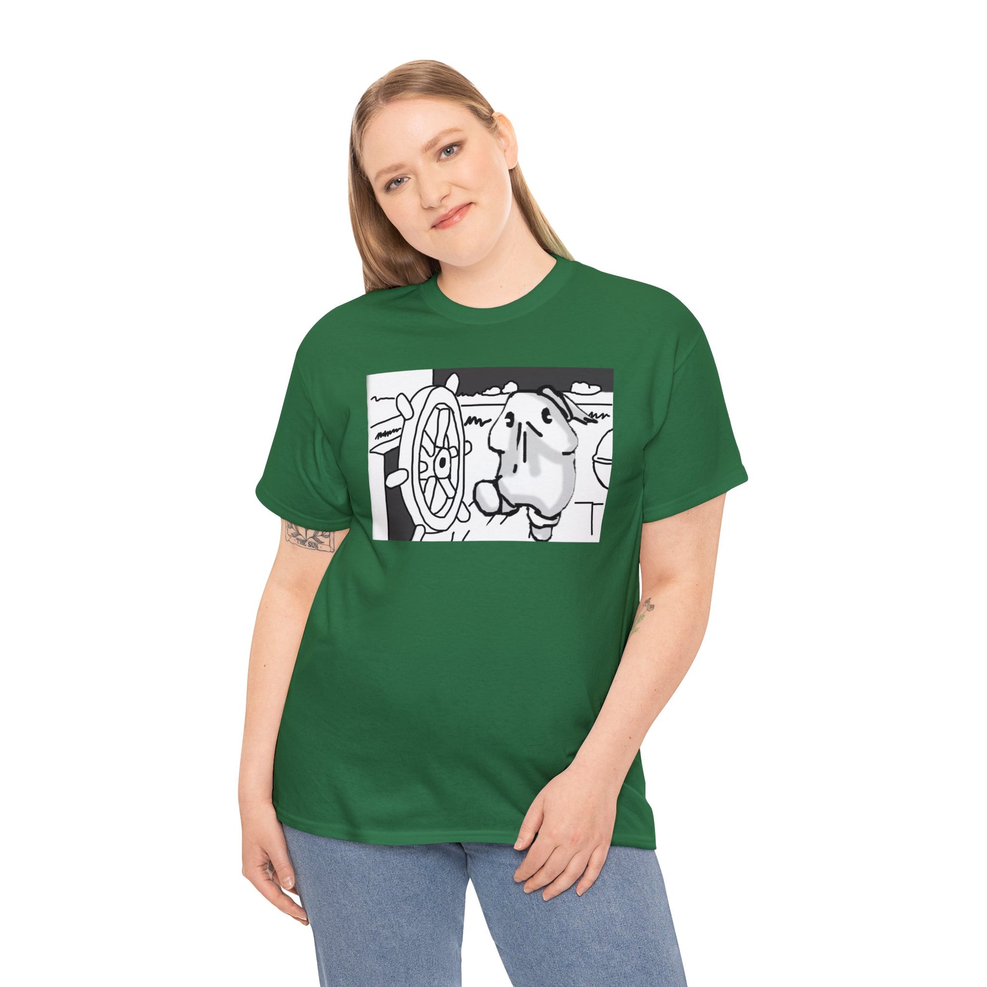 Bob the Micropeen - Willie the Steam Captain Unisex Plus Size T-Shirt - Wallace Print Solutions