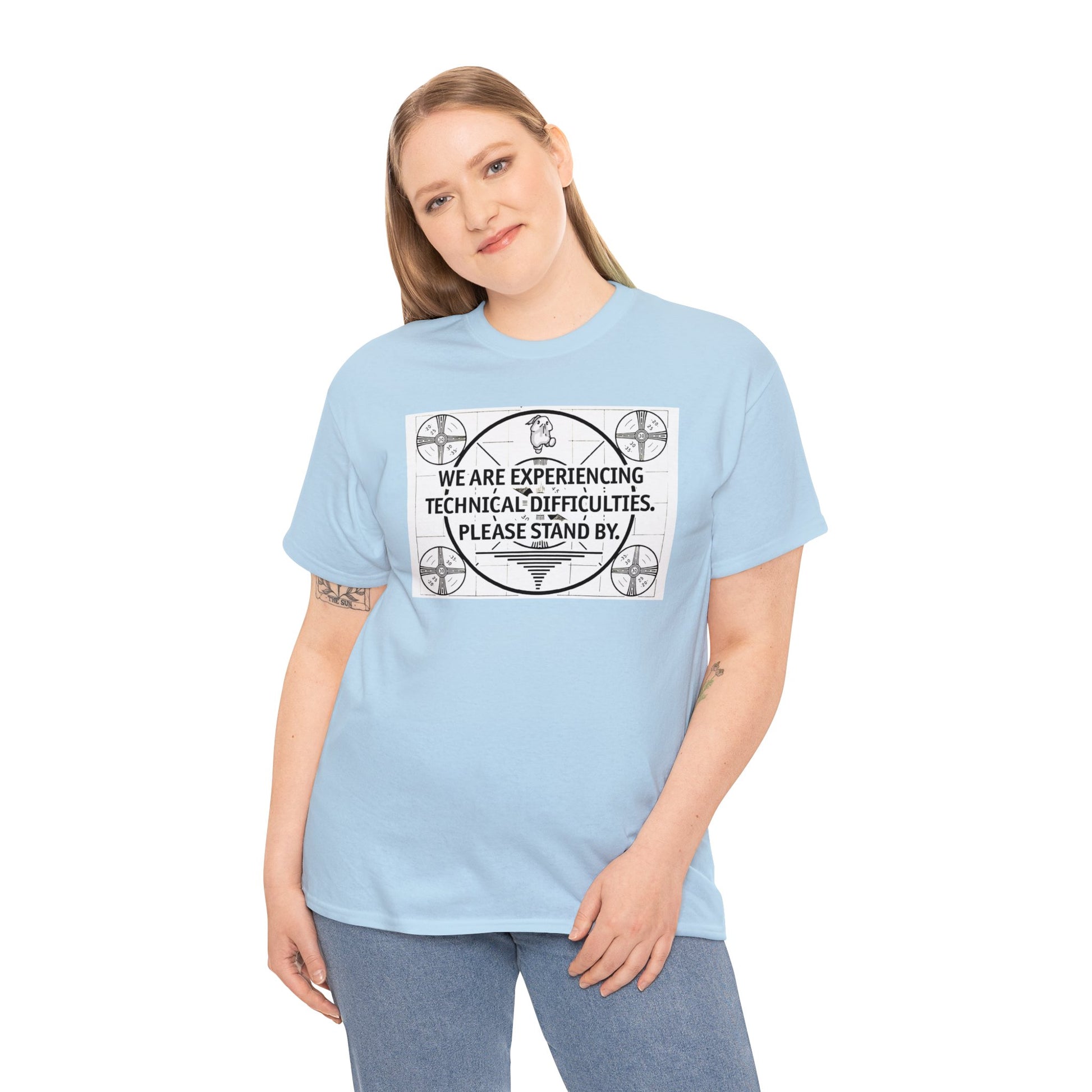 Bob the Micropeen - We Are Experiencing Technical Difficulties Unisex Plus Size T-Shirt - Wallace Print Solutions