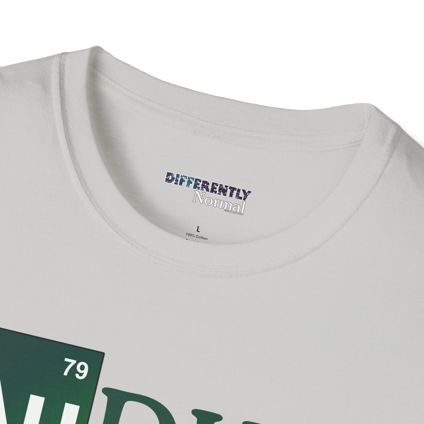 AuDHD Gold - Breaking Bad Parody Unisex T-Shirt - Differently Normal