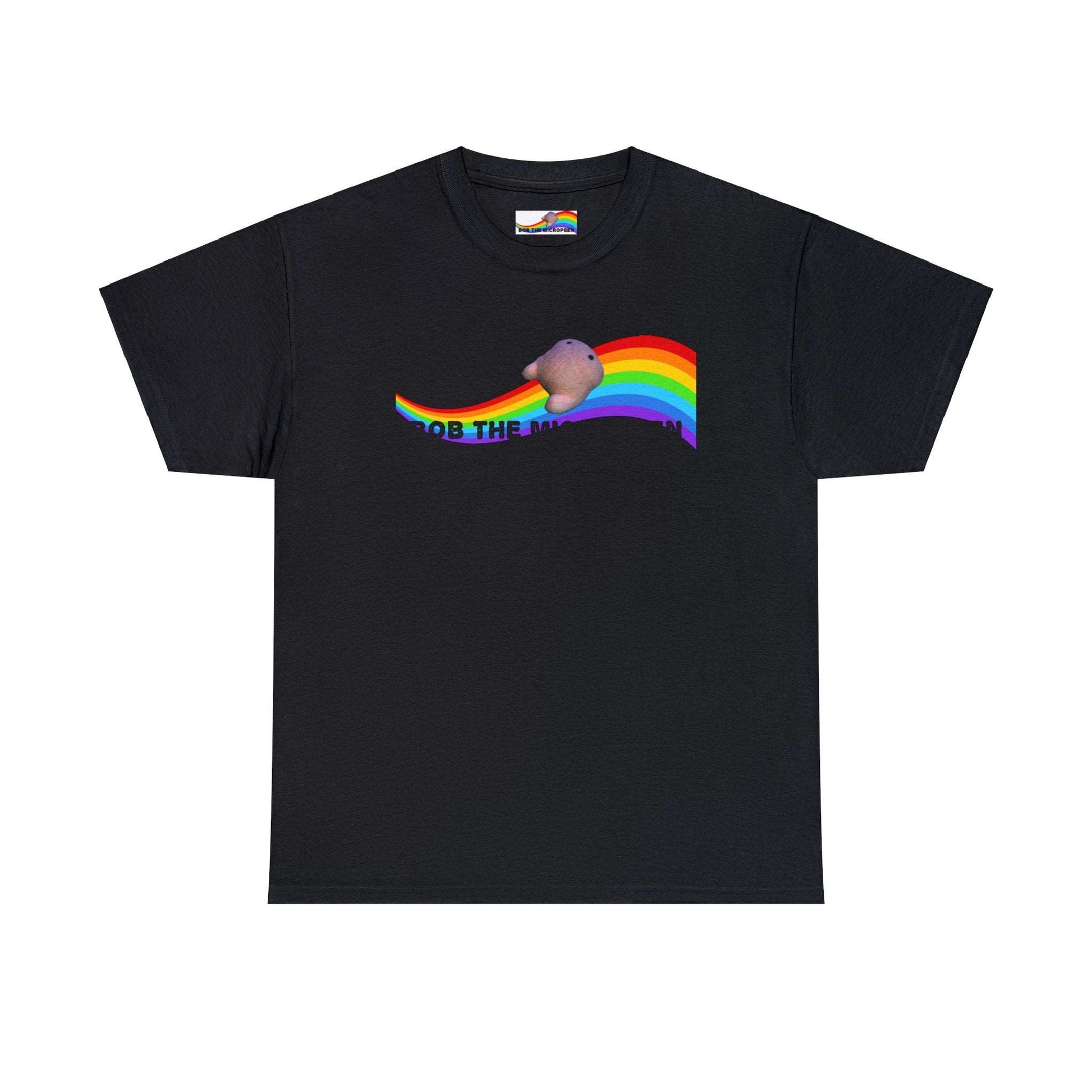 Bob the Micropeen - Rainbow Little Guy Plus Size Unisex T-Shirt