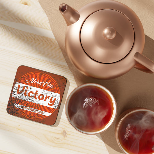 Victory Style Hardboard Back Coaster - Differently Normal