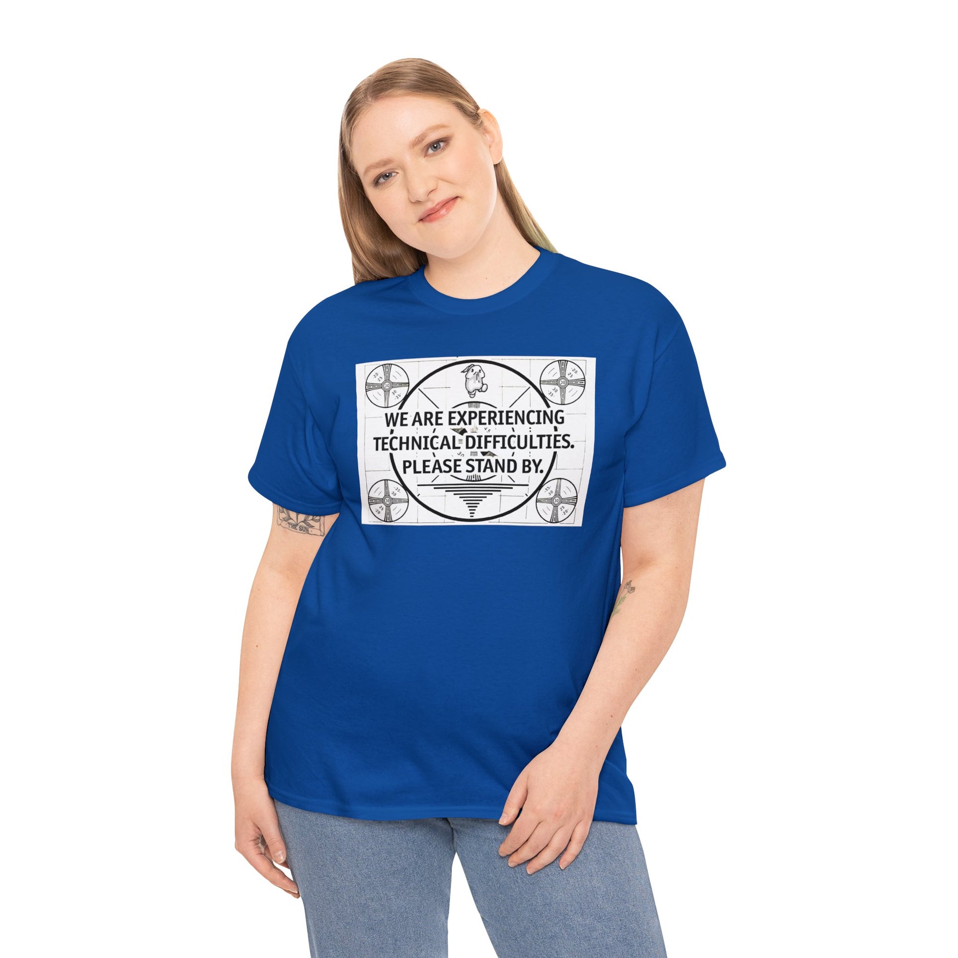 Bob the Micropeen - We Are Experiencing Technical Difficulties Unisex Plus Size T-Shirt - Wallace Print Solutions