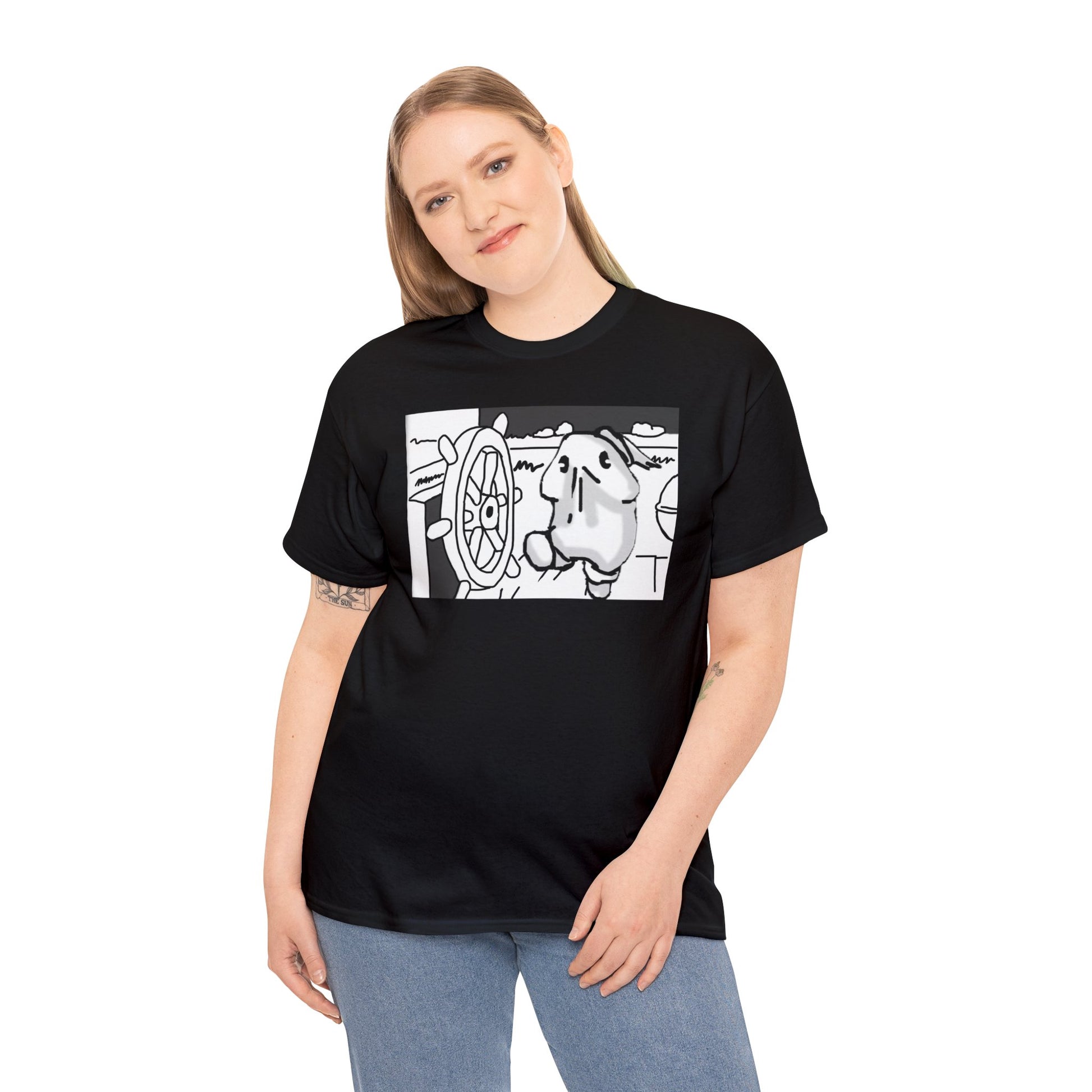 Bob the Micropeen - Willie the Steam Captain Unisex Plus Size T-Shirt - Wallace Print Solutions