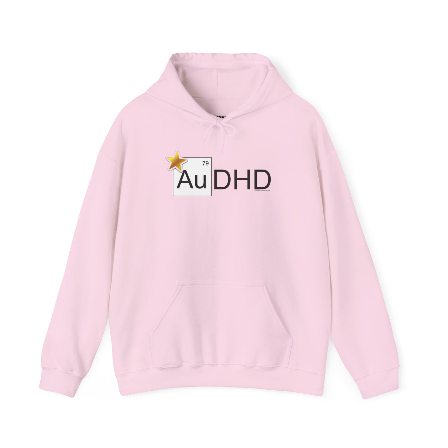 AuDHD Gold Star Heavy Blend™ Hoodie - Differently Normal