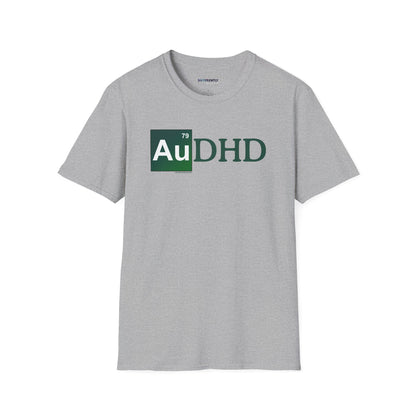 AuDHD Gold - Breaking Bad Parody Unisex T-Shirt - Differently Normal