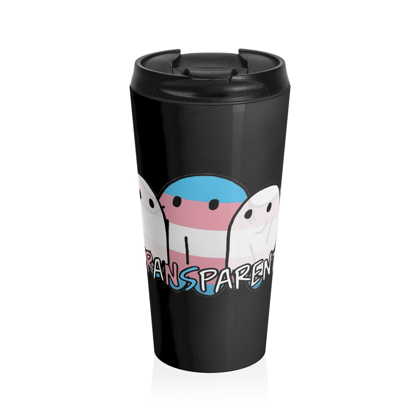 Captain AFAB - TRANSParent Stainless Steel Travel Mug