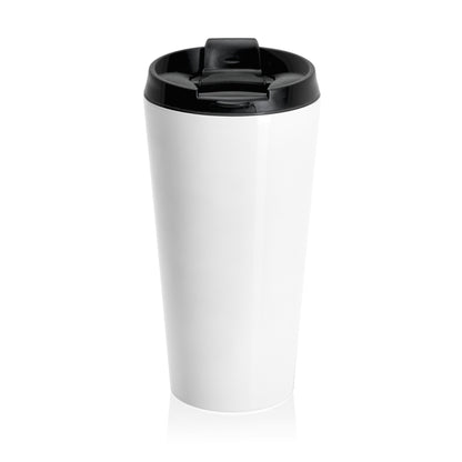 Captain AFAB - Leggy Ghost Unicycle Stainless Steel Travel Mug