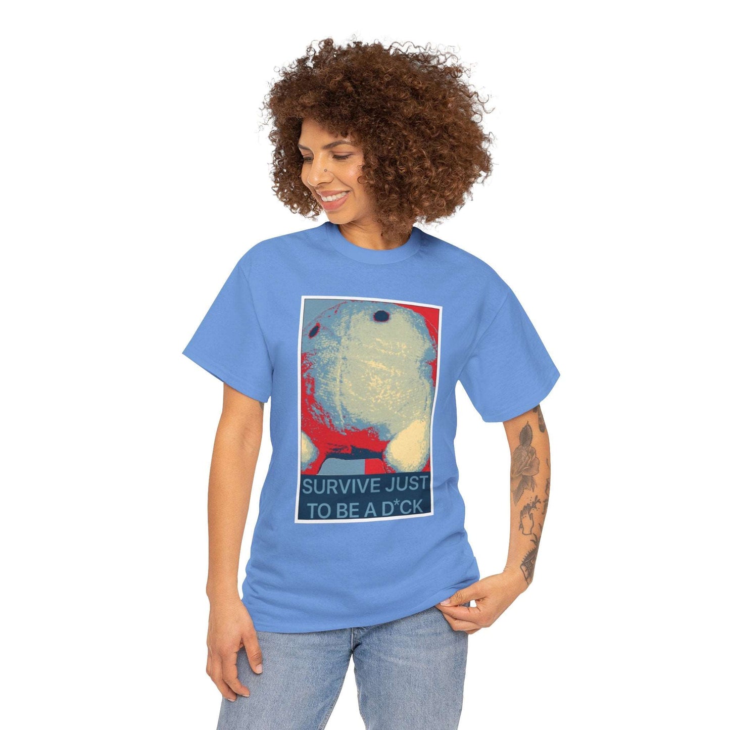 Bob the Micropeen - Survive Just to be a Dick Plus Size Unisex T-Shirt